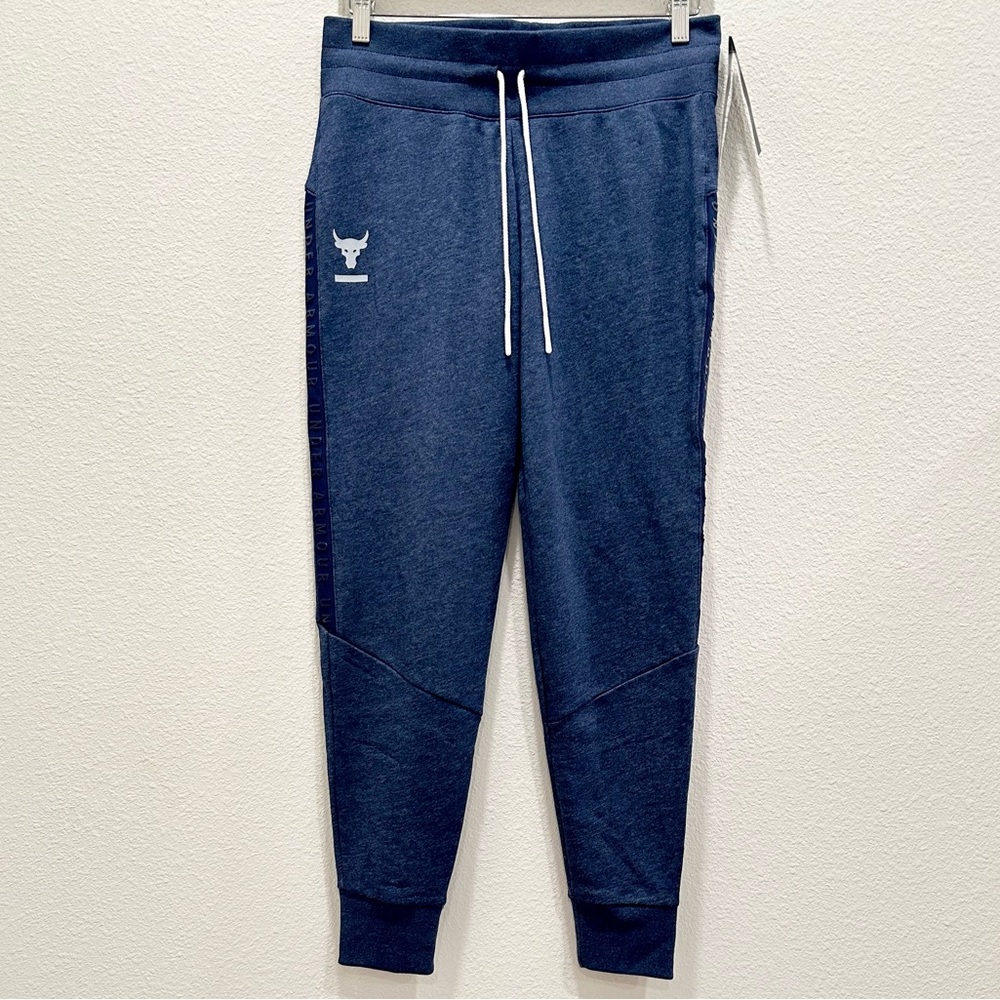 NWT! UNDER ARMOUR Fleece-lined Navy Joggers!